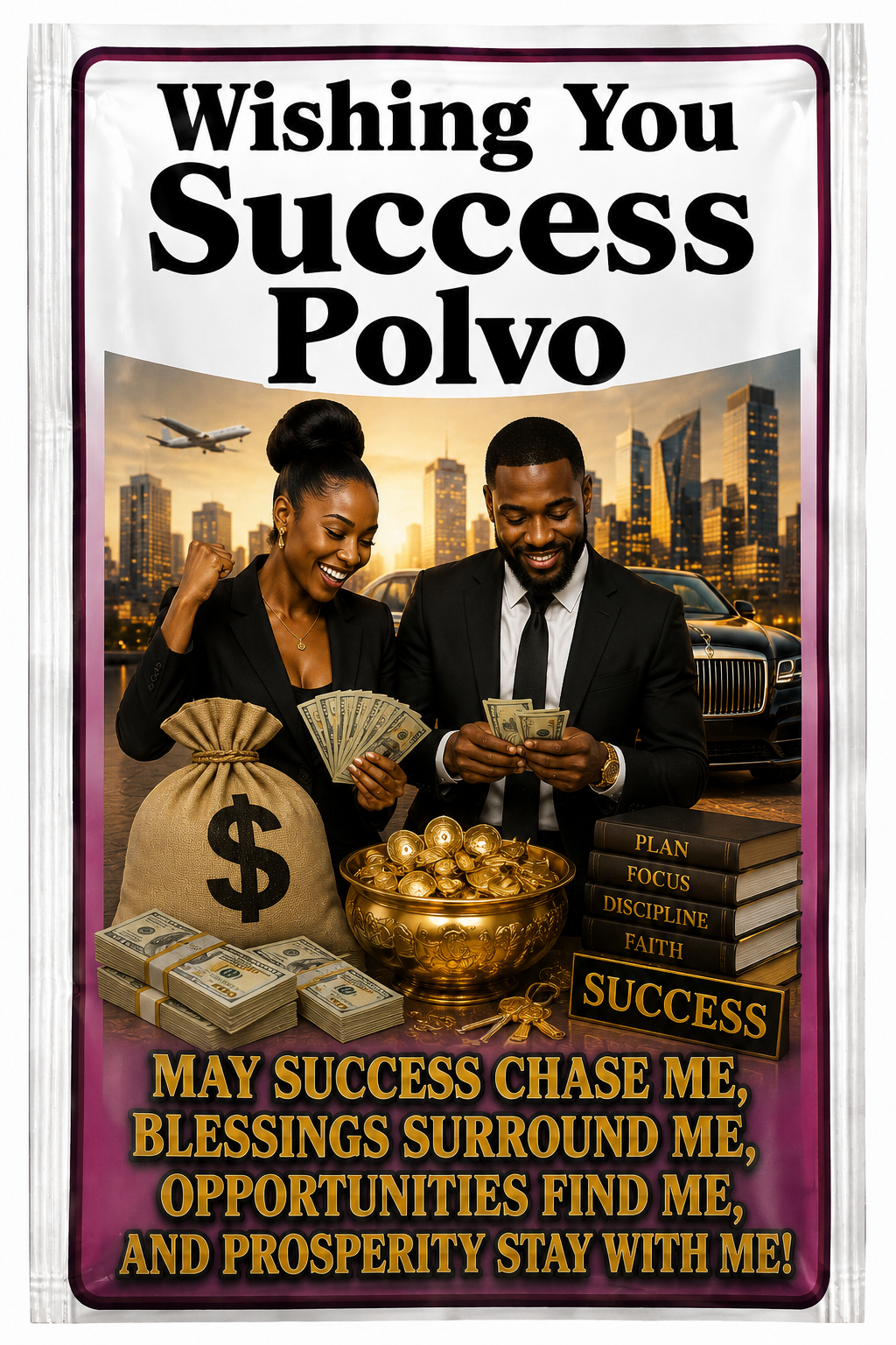 Wishing You Success Polvo | Success, Victory & Prosperity